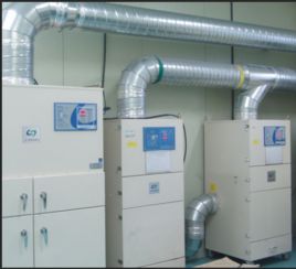 CHCA韓國清好AP系列濾筒式除塵器AP 1500 計算機及輔助設備生產的潔凈守衛者